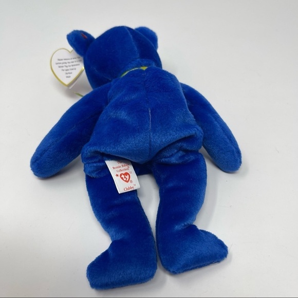 Ty Beanie Baby Official Club Bear "Clubby" July 7,1998 - Picture 2 of 8